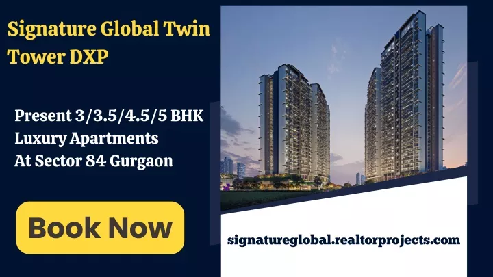 signature global twin tower dxp