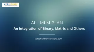 All MLM Plan- An Integration of Binary, Matrix and Other Plans