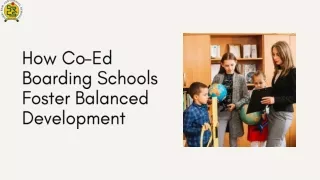 How Co-Ed Boarding Schools Foster Balanced Development