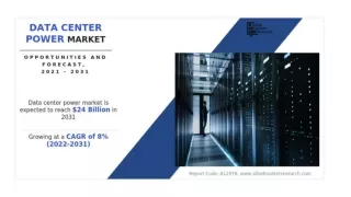 Data Center Power Market: Growth Drivers, Challenges, and Competitive Landscape