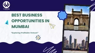 best business opportunities in mumbai