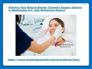 Enhance Your Natural Beauty - Cosmetic Surgery Options in Washington DC