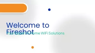 Your Expert in Home WiFi Solutions