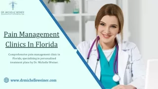 The Top Pain Management Clinic In Florida