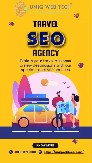 Boost Your Travel Business: Uniqwebtech's SEO Strategies for Success in Chennai