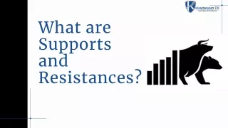 What are Supports and Resistances