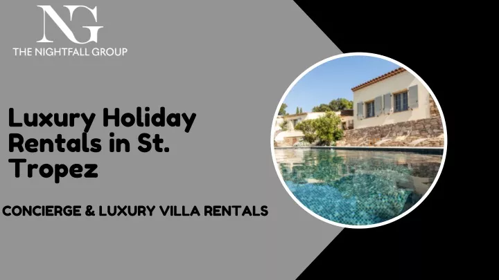 luxury holiday rentals in st tropez