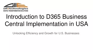 The Benefits of Getting Help with Your D365 Business Central Setup