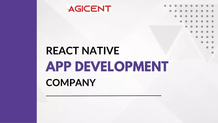 react native app development company