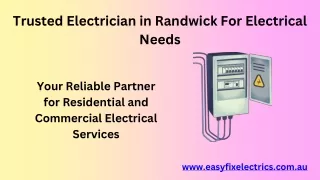 Trusted Electrician in Randwick For Electrical Needs