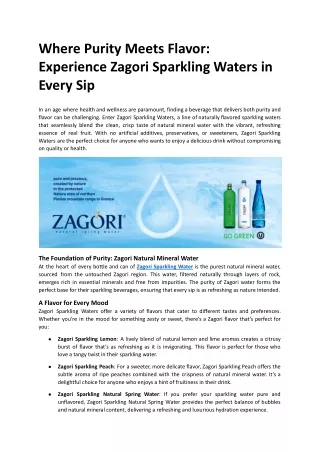 where purity meets flavor experience zagori