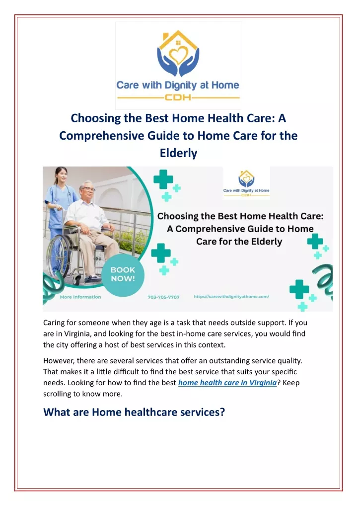 choosing the best home health care