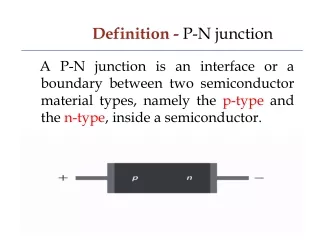 definition p n junction