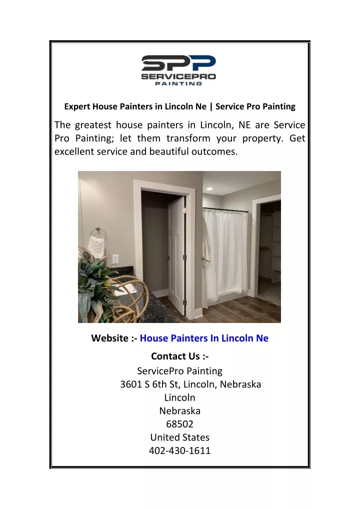 expert house painters in lincoln ne service