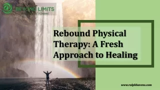 Rebound Physical Therapy Bellingham WA