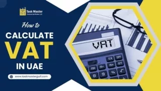 How to Calculate VAT in UAE Process, Rates, and Tips