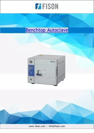 Benchtop-Autoclav
