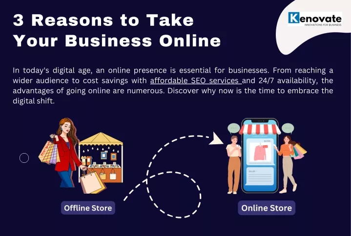 3 reasons to take your business online