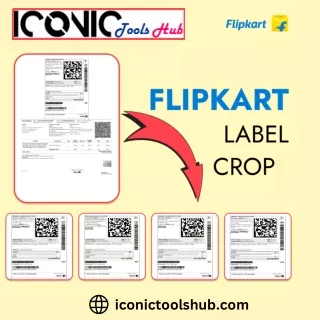 Free Flipkart Label Crop Tool – Iconic Tools Hub