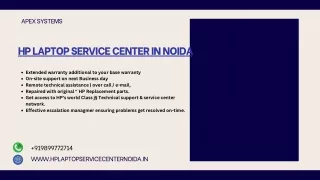 HP Laptop Service Center In Greater Noida