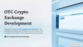 otc crypto exchange development