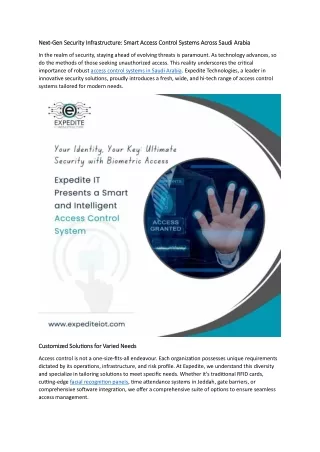 next next gen security infrastructure smart