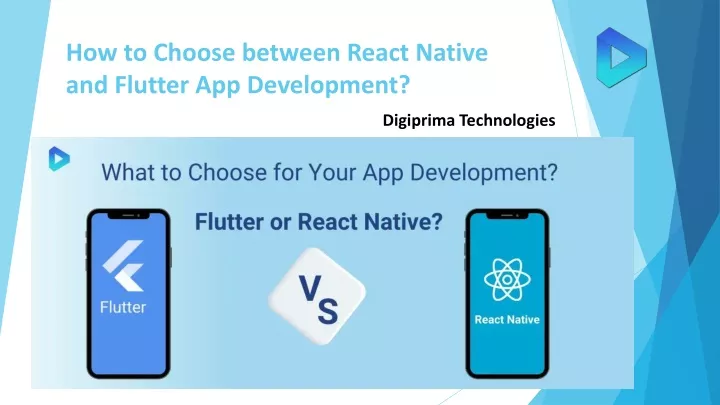 how to choose between react native and flutter app development