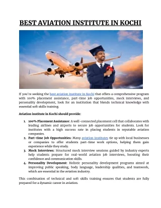 BEST AVIATION INSTITUTE IN KOCHI (1)