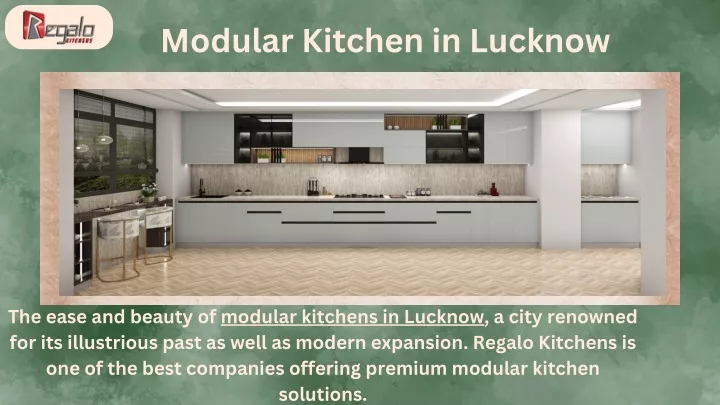 modular kitchen in lucknow