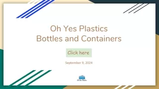 oh-yes plastics