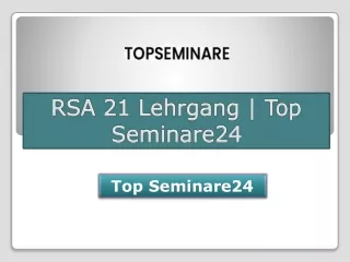 rsa 21 lehrgang top seminare24