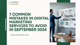 7 common mistakes in digital marketing services