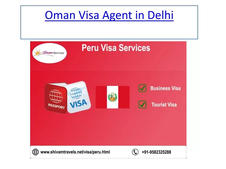 oman visa agent in delhi