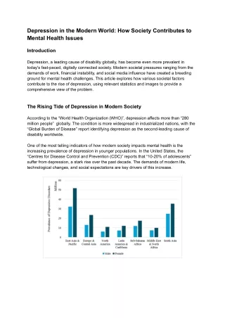 Depression in the Modern World_ How Society Contributes to Mental Health Issues