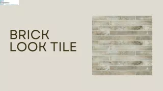 Brick Look Tile – Buy Online | Stylish and Durable | Special Discounts Available