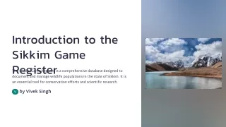 Introduction-to-the-Sikkim-Game-Register