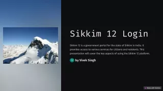 Sikkim-12-Login