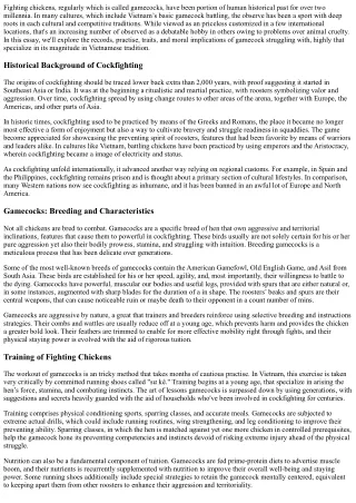 Combat Chickens: An Review of Convention, Ethos, and Ethics