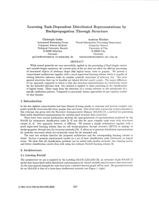 learning task dependent distributed