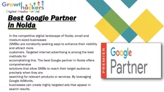How the Best Google Partner in Noida Utilizes AdWords and Paid  Campaigns to Boo