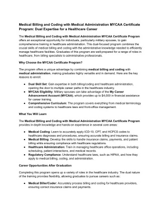 medical billing and coding with medical