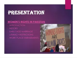Women's rights ppt