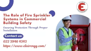 The Role of Fire Sprinkler Systems in Commercial Building Safety