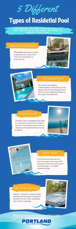 5 Different Types of Residential Pool