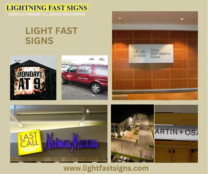 light fast signs