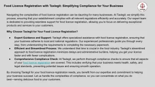 food licence registration