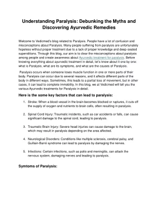 understanding paralysis debunking the myths