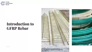 What is GFRP (Glass Fiber Reinforced Polymer) Rebar