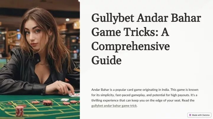 gullybet andar bahar game tricks a comprehensive