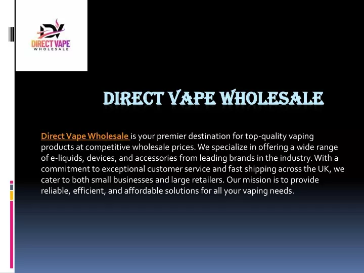 direct vape wholesale direct vape wholesale